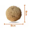 5pcs 8cm Faux Rabbit Fur Ball Faux Fur Cat Balls Toy for Pet Chasing Playing