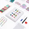 12pcs Game 5D DIY Square Drill Diamond Painting Kits for Adults Beginners Home Decor Diamonds Paintings Gem Art 5.91x7.09in