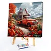 Autumn Harvest-Paint by Numbers Acrylic Painting 40*40CM