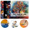 4 Pcs Skull Coloring Book Set Mindfulness Art Books for Adults 