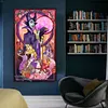Glass Painting Villain-14CT Stamped Cross Stitch 40*70cm/15.75*27.56in(Big Size)