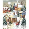 Winter-11CT Stamped Cross Stitch Kit(40x50cm)