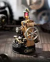 Industrial City Da Vinci Helicopter Building Blocks Assembled Boys and Girls Toys Handmade Desktop Ornaments Model