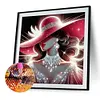 Beaut&eacute; &eacute;l&eacute;gante et luxueuse-peinture diamant perceuse ronde-40*40cm