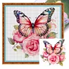 (Multi-Style) Animal - 18CT Stamped Cross Stitch 20*20cm/7.87*7.87in