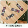 4Pcs Diamond Painting Skull Heart Bookmark for Reading Enthusiasts