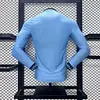 2024-2025 Long Sleeve Player Version Manchester City Home Football Shirt 1:1 Thai Quality