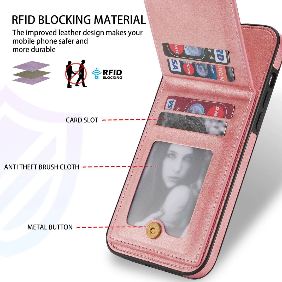 Suitable For iPhone 13/14 Leather Phone Case