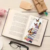(US Local)3Pcs Special Shape Book Butterfly 5D DIY Diamond Painting Bookmark Craft Kit