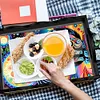 Acrylic Moonlight Cat 5D Diamond Painting Tray Art Craft Kit