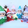 Poup&eacute;e de b&eacute;b&eacute; elfe de No&euml;l