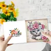 6 PCS Cats And Dogs - 5D DIY Greeting Card
