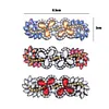 3pcs DIY Full Drill Diamond Painting Hair Clip Flower Leaf Barrette Hairpin