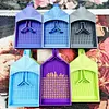 New Grid Design Diamond Painting Tray Y-Shaped Insert Semi-Open Lid Effectively Separating Drills DIY Diamond Art Accessories