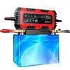6V 12V 1.5A Car Battery Charger Smart Charger for Lead-Acid AGM GEL Batteries