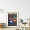 Diamond Painting -DIY Full Square Drill Forest Parking Lot