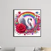 >SALE<5D DIY Full Round Drill Diamond Painting Swan Kit Home Art Decoration 30x30cm