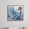 Belle jupe fille-ronde drill diamond painting-40*40cm