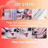 12pcs Game 5D DIY Square Drill Diamond Painting Kits for Adults Beginners Home Decor Diamonds Paintings Gem Art 5.91x7.09in