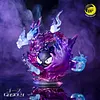 Evolution Series Gastly evolute to Gengar with LED - Pokemon Resin Statue - Moon Shadow Studios