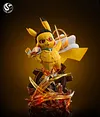 Marines Admirals Akainu & Kizaru & Kuzan Cosplay Pikachu - ONE PIECE Pokemon Resin Statue - ST Studio
