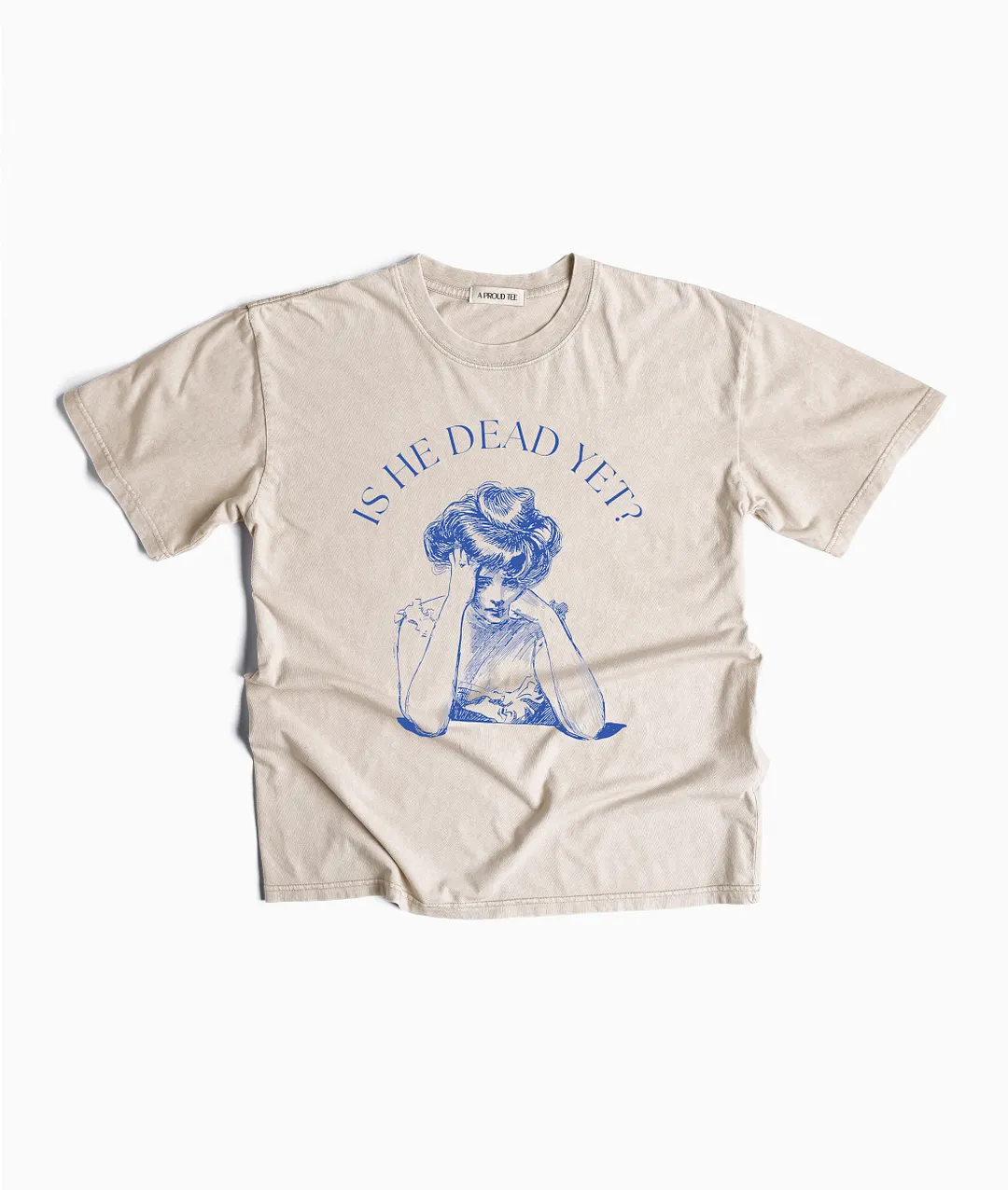 Is He Dead Yet Acid Wash T-shirt