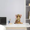 >SALE<Desktop Diamond Art Kits Colorful Cute Animal Bedroom Table Decoration (Tiger)