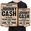 Johnny Cash - Vintage Metal Signs - 20*30cm/30*40cm - Music