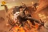 Street Battle Levi Ackerman with LED - Attack On Titan Resin Statue - Model Power Studio