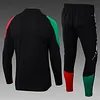 2024/2025 Arsenal Half-Pull Training Suit Black Football Shirt 1:1 Thai Quality