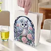 Acrylic Owl Diamond Painting Napkin Rack Diamond Painting Paper Towel Holder