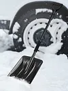 Adjustable Car Snow Shovel Portable Survival Shovel Rotating Snow Removal Shovel
