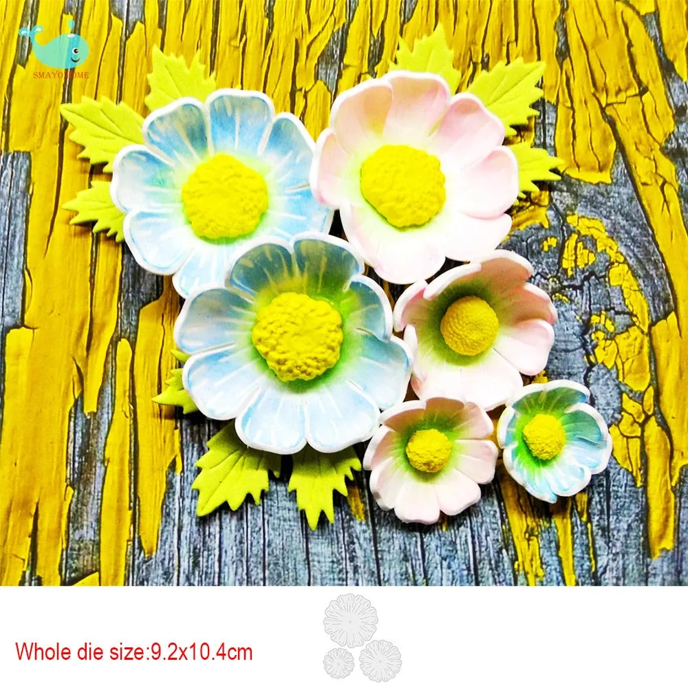 lace flower Metal Cutting Dies Scrapbooking Stencil for Album Paper DIY Gift Card Decoration Embossing Dies New 2022