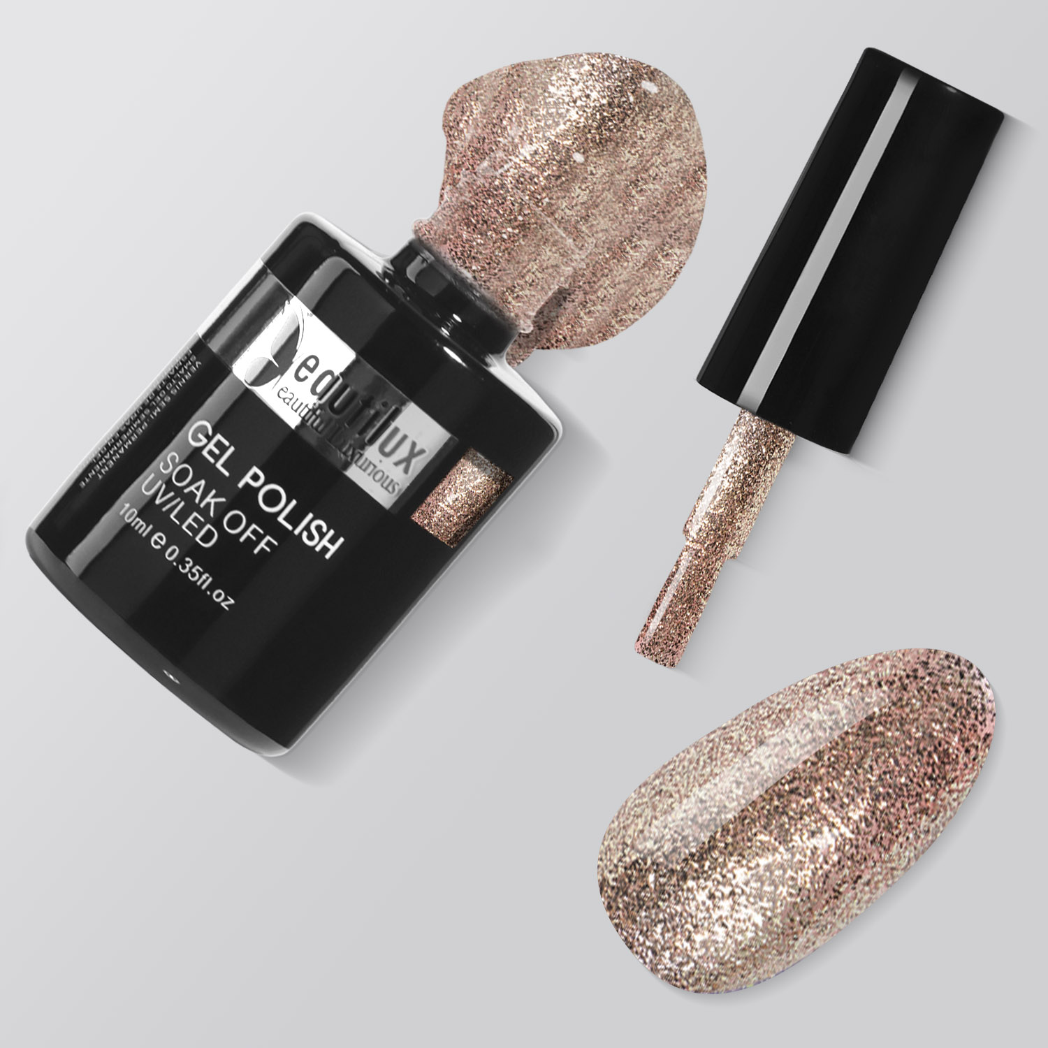 HEMA& TPO Free Nail Gel Polish Color 10ml Autumn Collection-&Eacute;clat