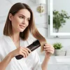 Cordless Hair Straightener Brush USB Rechargeable Portable Straightening Comb with 3 Temperature Settings & LED Display for Women Gift Idea for Home Travel