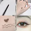 Matte Lying silkworm Eyeliner Gel Pen Waterproof Not Blooming Quick Drying Eye Liner Pencil Tea Brown Eye Shadow Pen Makeup