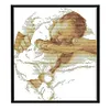 Girl-14CT Stamped Cross Stitch Kit(29*32cm)