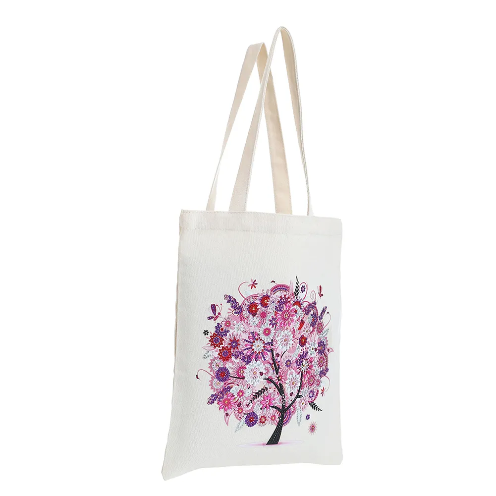 DIY Diamond Painting Eco-Friendly Canvas Bag - Autumn