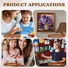(US Local)Paint By Numbers Kit On Canvas DIY Oil Art Phalaenopsis Picture Decor40x40cm
