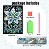 (US Local)Flower Special Shaped Diamond Painting Journal Notebook for Adults Students