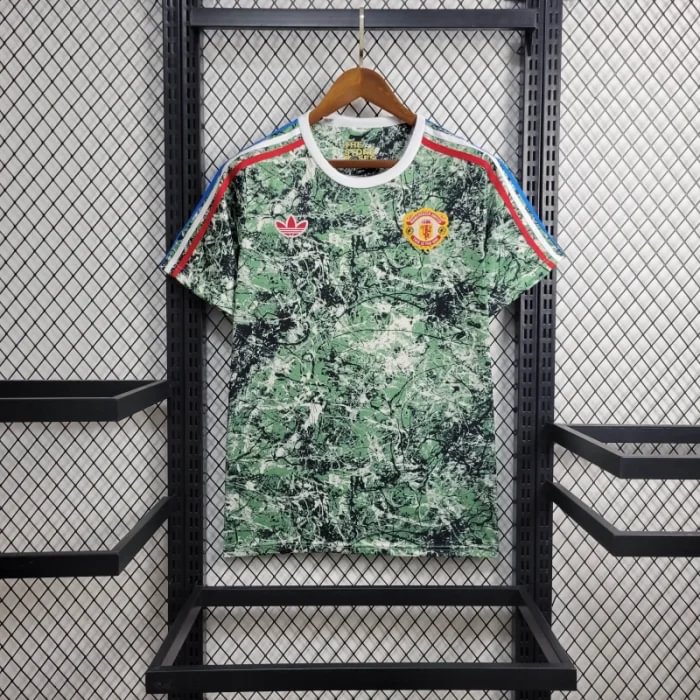 【S~4XL】Manchester United x Stone Roses Joint Jersey