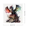 Flying Dragon In Book-Paint by Numbers Acrylic Paintingg 40*40CM(Watercolor)(HOT)