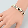 Bracelets feuille zircon