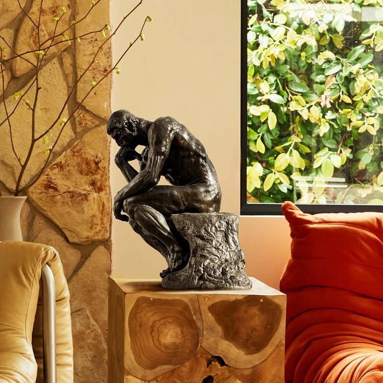 Famous Sculptures "The Thinker" Bronze Sculpture Replica