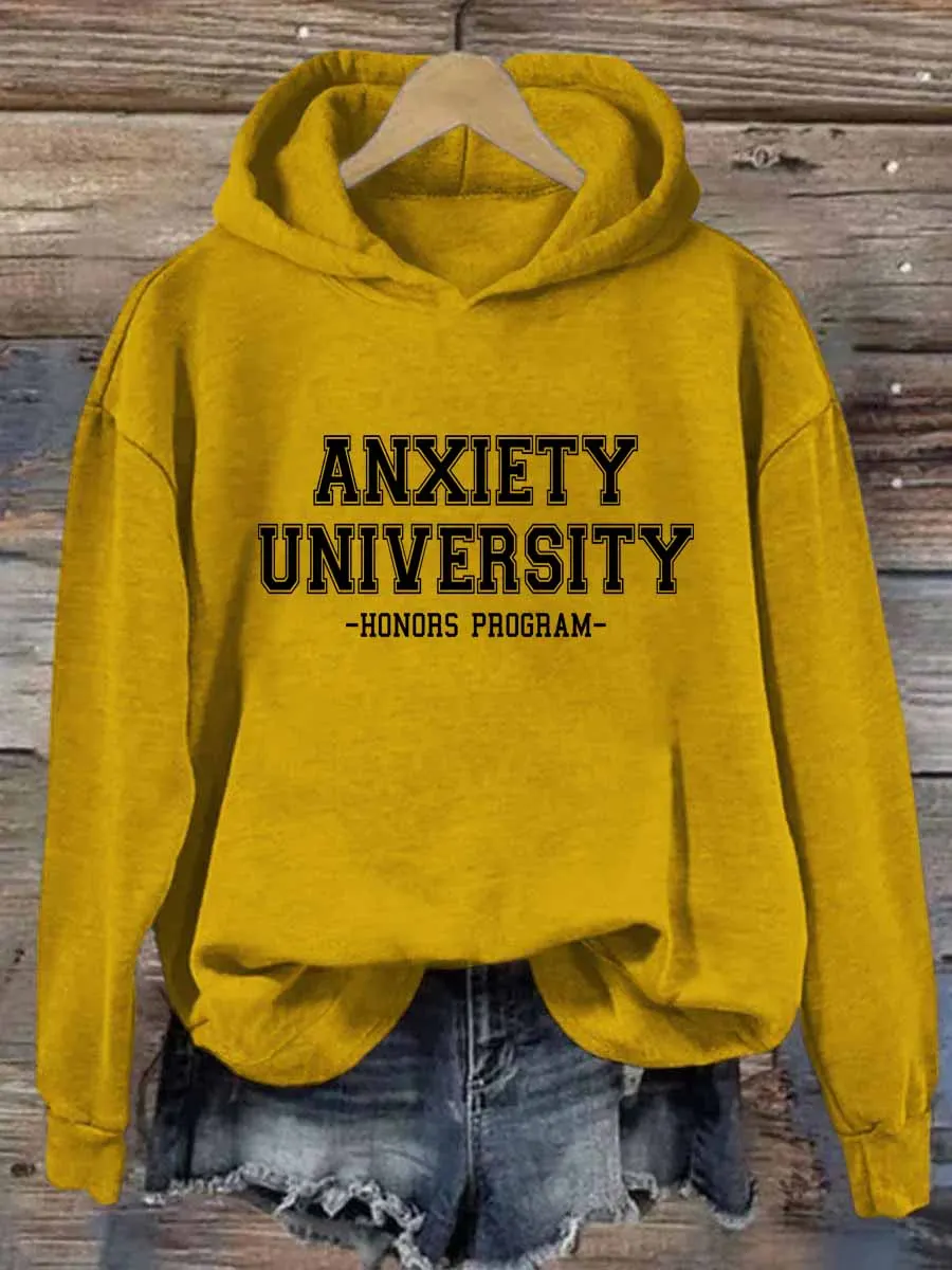 Anxiety University Honors Program Hoodie