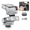 Hi-5 Retro Camera Flash External Hot Shoe Light Retro Fashion Small Portable Outdoor Shooting Light Suitable For Canon Nikon Sony Fuji Leica SLR Micro Single Camera Universal
