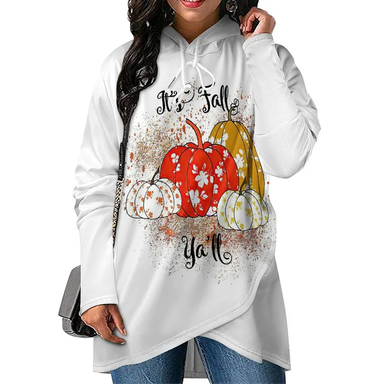 Personalized Design Women's Hoodie Thanksgiving