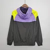 Brazil National Team Windbreaker Purple-Black love fball