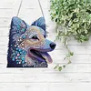 Diamond Painting Acrylic Double-side Dog Pendant Hanging Gem