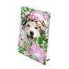 Special Shape Butterfly Flowers Table Top Diamond Painting Frame Kits for Adults